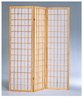 4-panel shoji screen room dividers - $40/each 2
