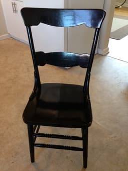 Antique Wooden Chair - $15 1