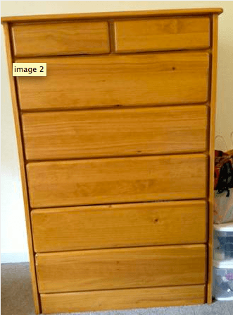 Solid Pine Dresser 2