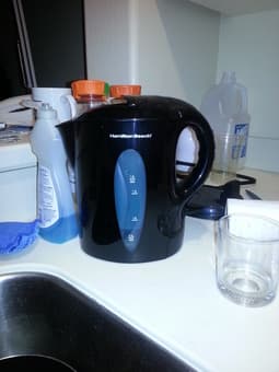 Water Boiler, icebox, bin, laundry basket 1