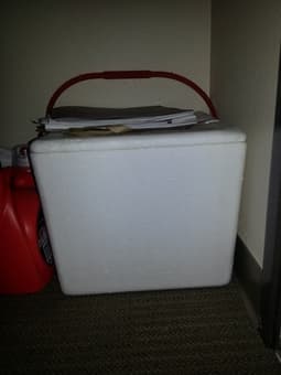 Water Boiler, icebox, bin, laundry basket 2
