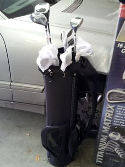 Titanium Golf  Club Set / $60 1