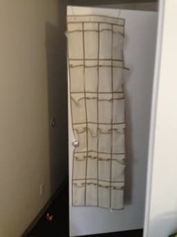 Hanging Shoe Rack and 24 piece organiser 1