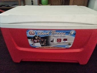 moving sale(coolers big and small,kithen step stool,kids step stool) 1