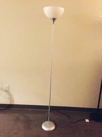 $15 Three-Way Floor Lamp with Bulb 2