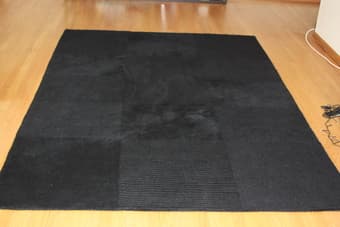 Beautiful black rug for sale! 1