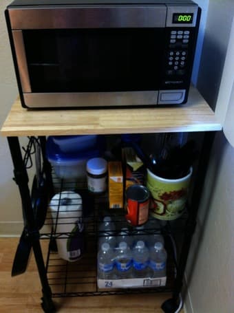 Moving Sale-Couch, Bed, Tables, Microwave 3