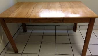 Moving sale - dinging table, chair, and side table 2