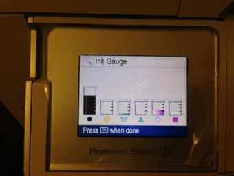hp photosmart c7280 all in one printer + 4 ink replacements for free 3
