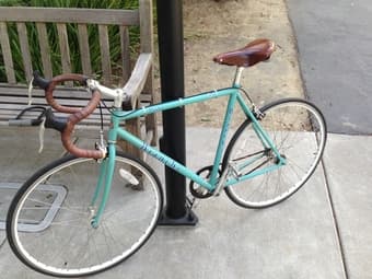 Bianchi Pista (fixed)) 2012, Mint ($700 - tuned by Brooks saddle etc.) 3