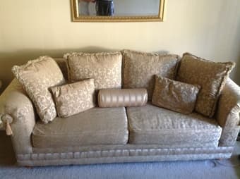 Moving sale - sofa and love seat set 2