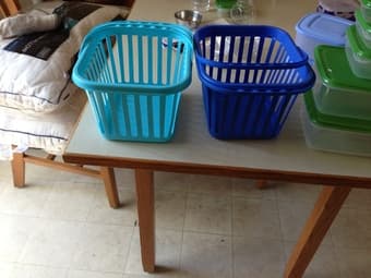 Plastic storage boxes, plastic baskets 3
