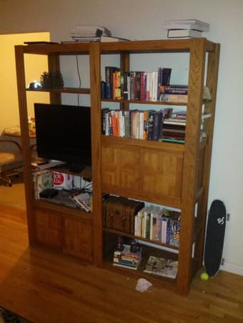 Versatile Entertainment Center - $100 obo 3