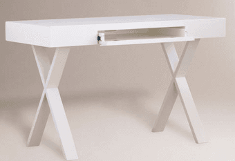 Clean, Simple, Beautiful white desk 2