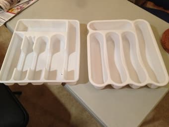 2x Silverware Caddy Drawer Organizer - $5 for both 1