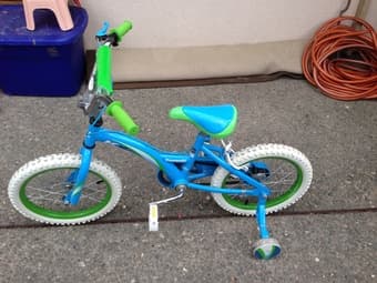 Amazing Kawasaki Girls Bike - only $ 40 !! Only 9 months old 1