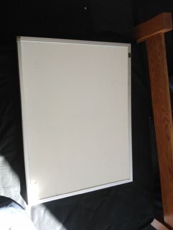 CHEAP table, lamp & whiteboard $5+ 3