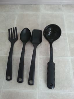 serving spoon,platter, decor and wall shelf with mirror 1