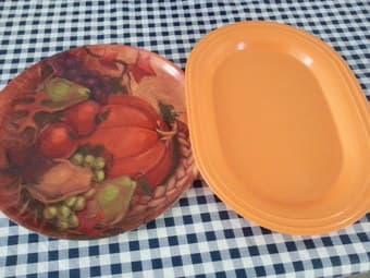 serving spoon,platter, decor and wall shelf with mirror 2