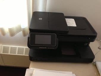 Sale - Color printer with scanner, air print enabled - HP7510 - $ 60 1