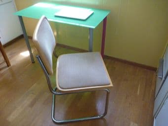 super cute desk/table and chair 2