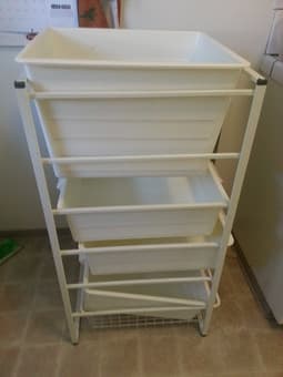 ikea 5 storage boxes $15 1