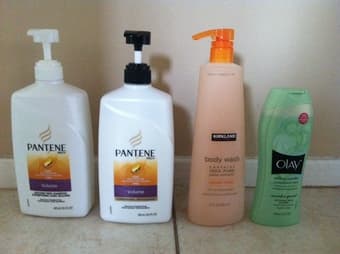 Moving sale--lanudry detergent, shampoo, conditioner, body wash etc. 3