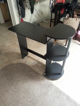 Black Computer Desk 1