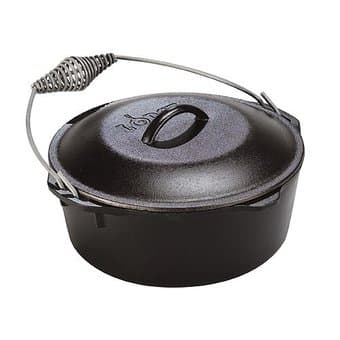 New Pre-seasoned Cast Iron Dutch Oven $18 1