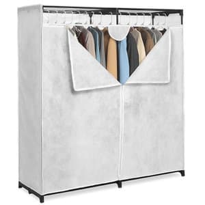 Whitmor White 60-inch, Extra-Wide Clothes Closet 1