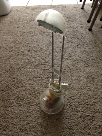 moving sale-clock, light 1