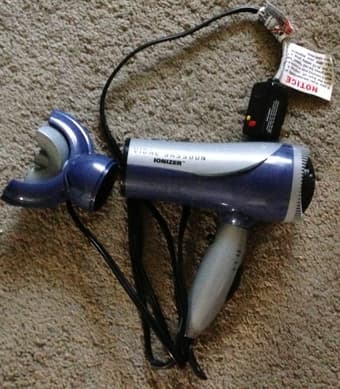 sale - eye contact solutions, shoes, hair dryer 3