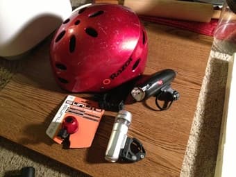 moving sale - desktop, wide 24" LCD, yamaha speakers, bike stuff, 2