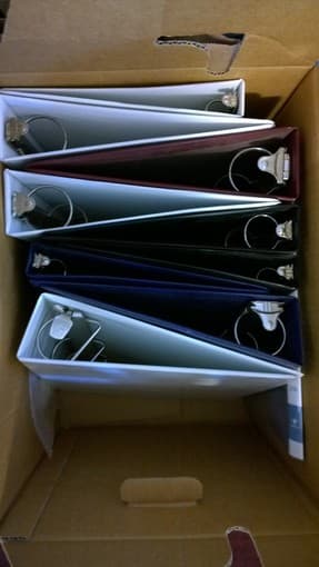 Ring binders $1 1