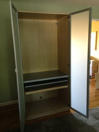 Glass Front Cabinet For Office Use - $200 2