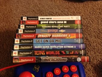 PS2+Games & Gamepads 2
