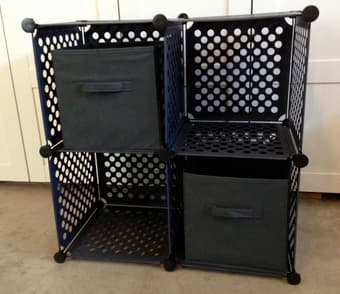 Organizer with 2 storage drawers - $25 1
