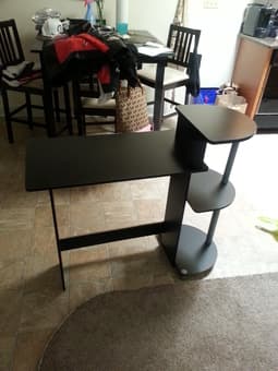 Black Computer Desk 2