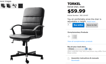 IKEA chair $25 1