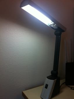 Desk lamp $6 in EV 2