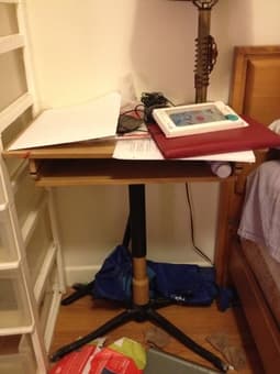 ALVE Laptop table (brown) 1