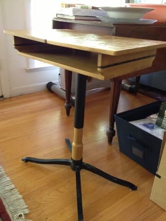 IKEA laptop desk 1