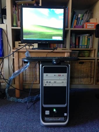 20inch LCD Monitor + Desktop - $100 1