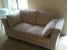 FS: love-seat, Ikea sofa, lamps and side-tables 2