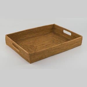 Nice Wicker Serving Tray -$25 1