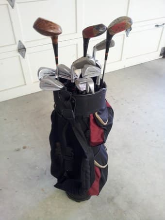 Full Set Golf Clubs (Wilson) with Wilson case 1