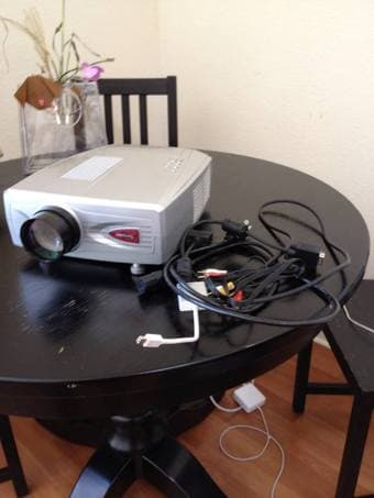 HD66 projecting apparatus projector,high definition LCD projector 2