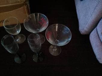 Wine and Champage Glasses 1