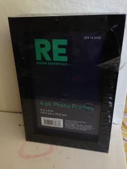 Unopened set of 4 4X6 picture frames- $5 obo 2