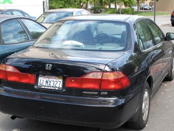 2000 Black Honda Accord LX V6 ($5000 obo) 1
